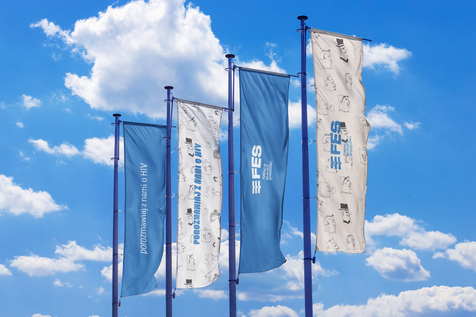 Marketing campaign- flag design.