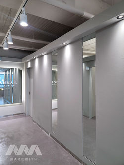 40평 토탈 뷰티샵 네일샵 시크 인테리어 (6)