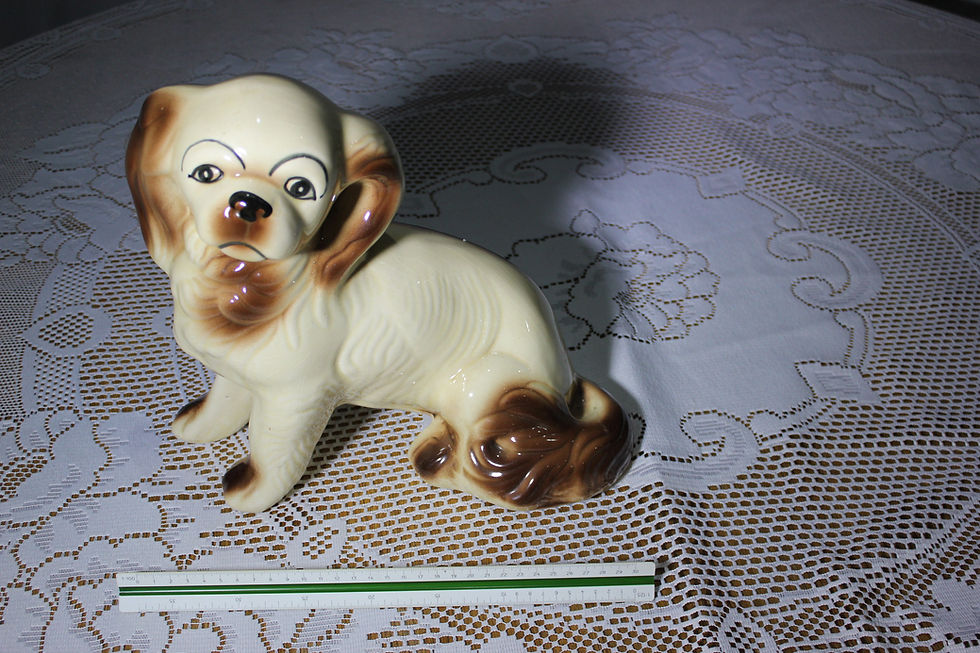 Thumbnail: Pekingese Large Sized Ornament Vintage