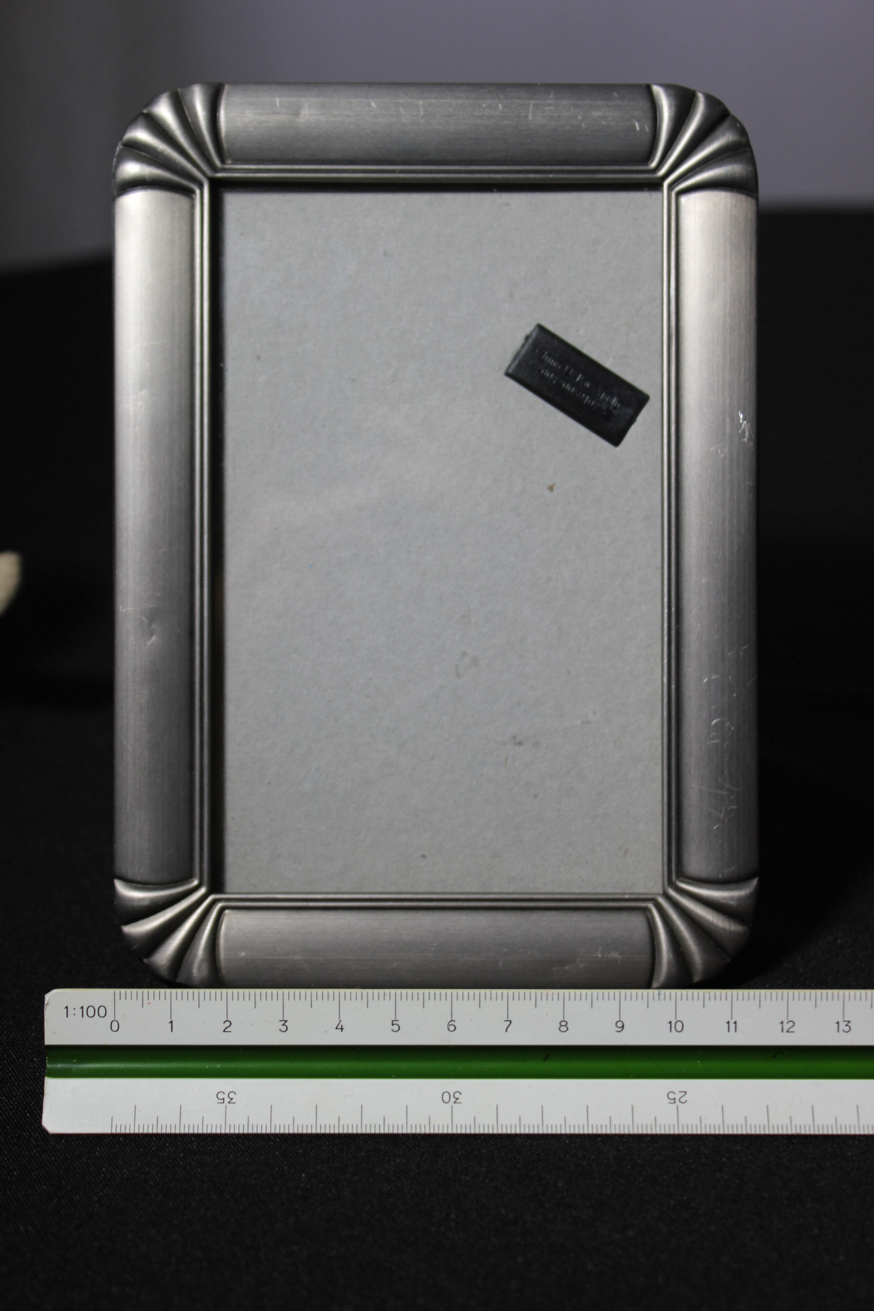 Picture Frame Brushed Steel Finish