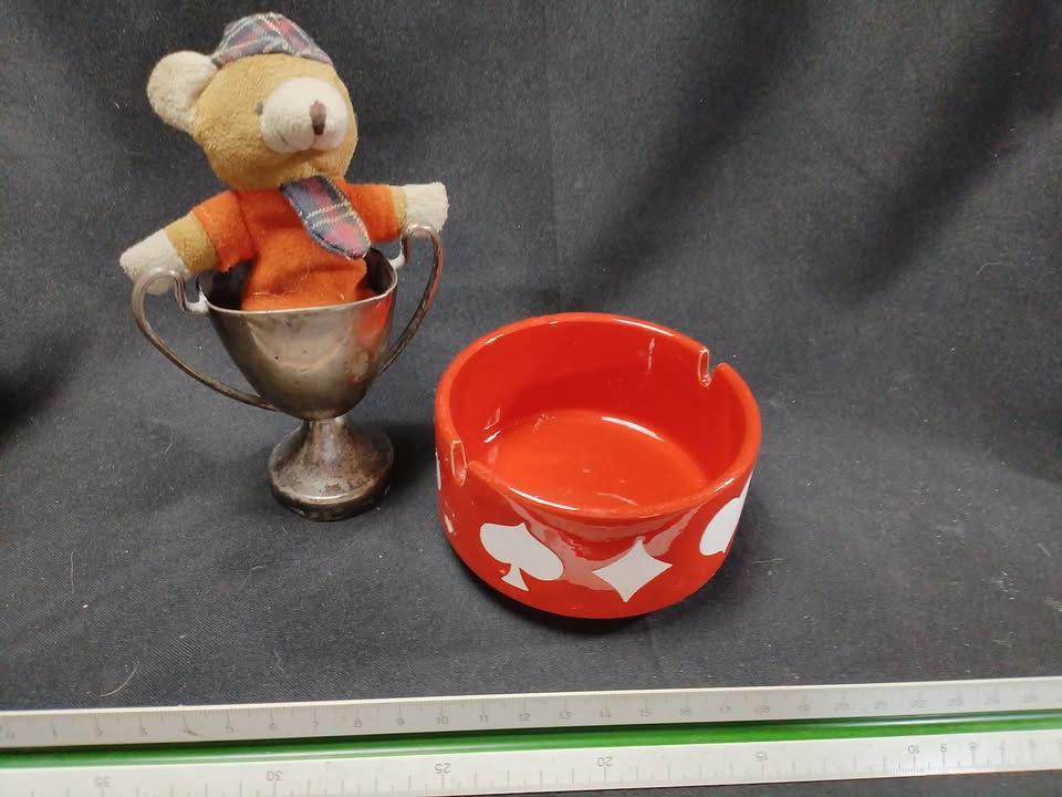 “Vintage Waechtersbach Ashtray – Playing Card Design (West Germany)”