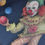Thumbnail: Framed Raised Art Juggling Clown
