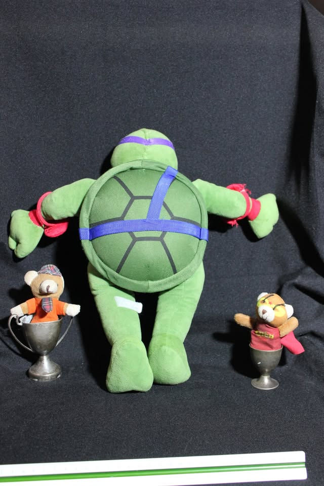 Thumbnail: Ninja Turtle Soft Toy Leonardo Pre-Loved