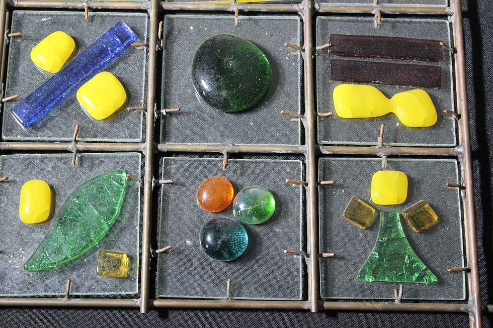 Thumbnail: Glass and Metal (Wall Hanging)