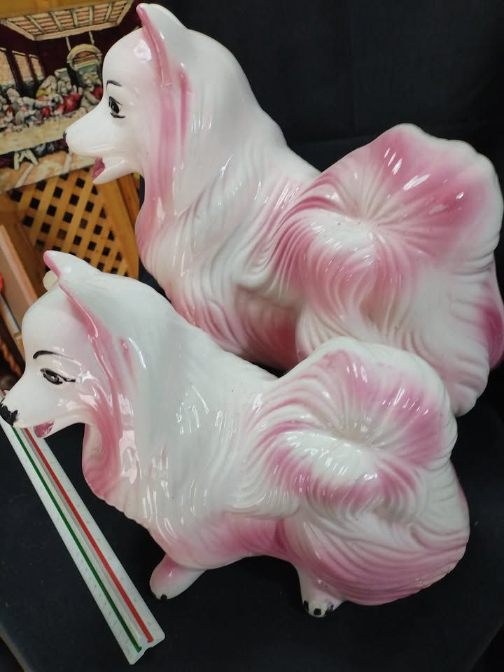 Thumbnail: Ornaments - Pink Dogs