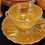 Thumbnail: VINTAGE 1960s ANCHOR HOCKING USA PEACH LUSTRE WARE RARE AS SEEN