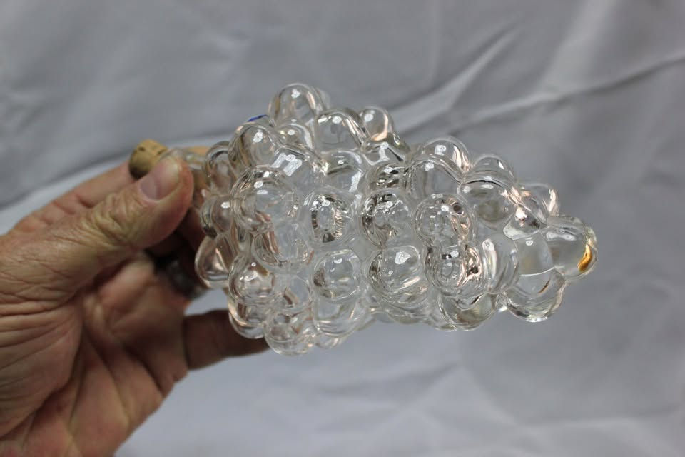 Thumbnail: VINTAGE GRAPE BOTTLE DECANTER CIRCA 1960