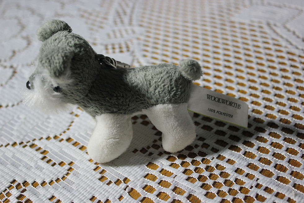 Thumbnail: Schnauser Fluffy Key Ring as New Condition