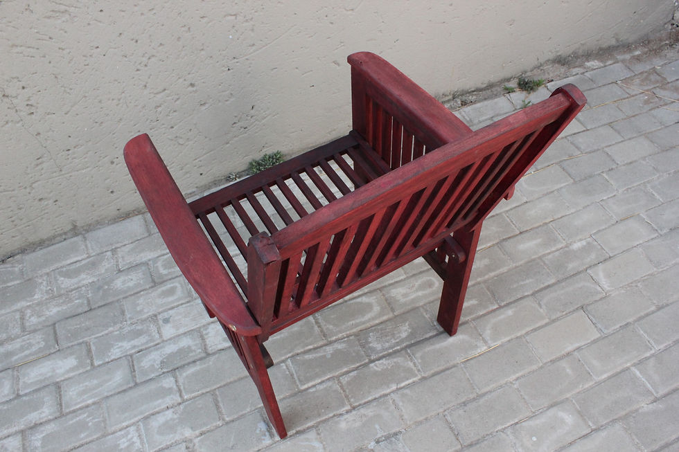 Thumbnail: Veranda Chair Sapele Mahogany (Rebuilt)