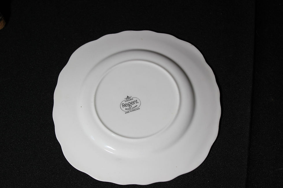 Thumbnail: Crown Regent England Cup, and Saucers.