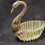 Thumbnail: Vintage Swan Trinket Dish – Mid-Century Decorative Plastic HONG KONG