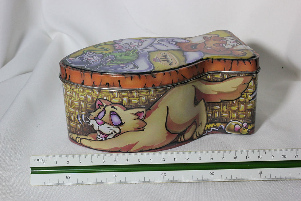 Thumbnail: Nibbles Fish Shaped Tin Pets Crunchies