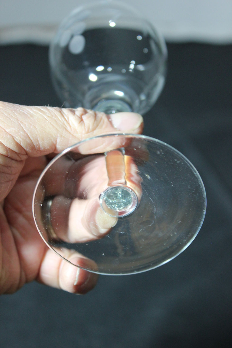 Thumbnail: Single Etched Crystal Sherry Glass