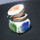 Thumbnail: IDEAL GIFT REDUCED PRICE VINTAGE SET OF CERAMIC CANISTERS WITH SEALABLE LIDS