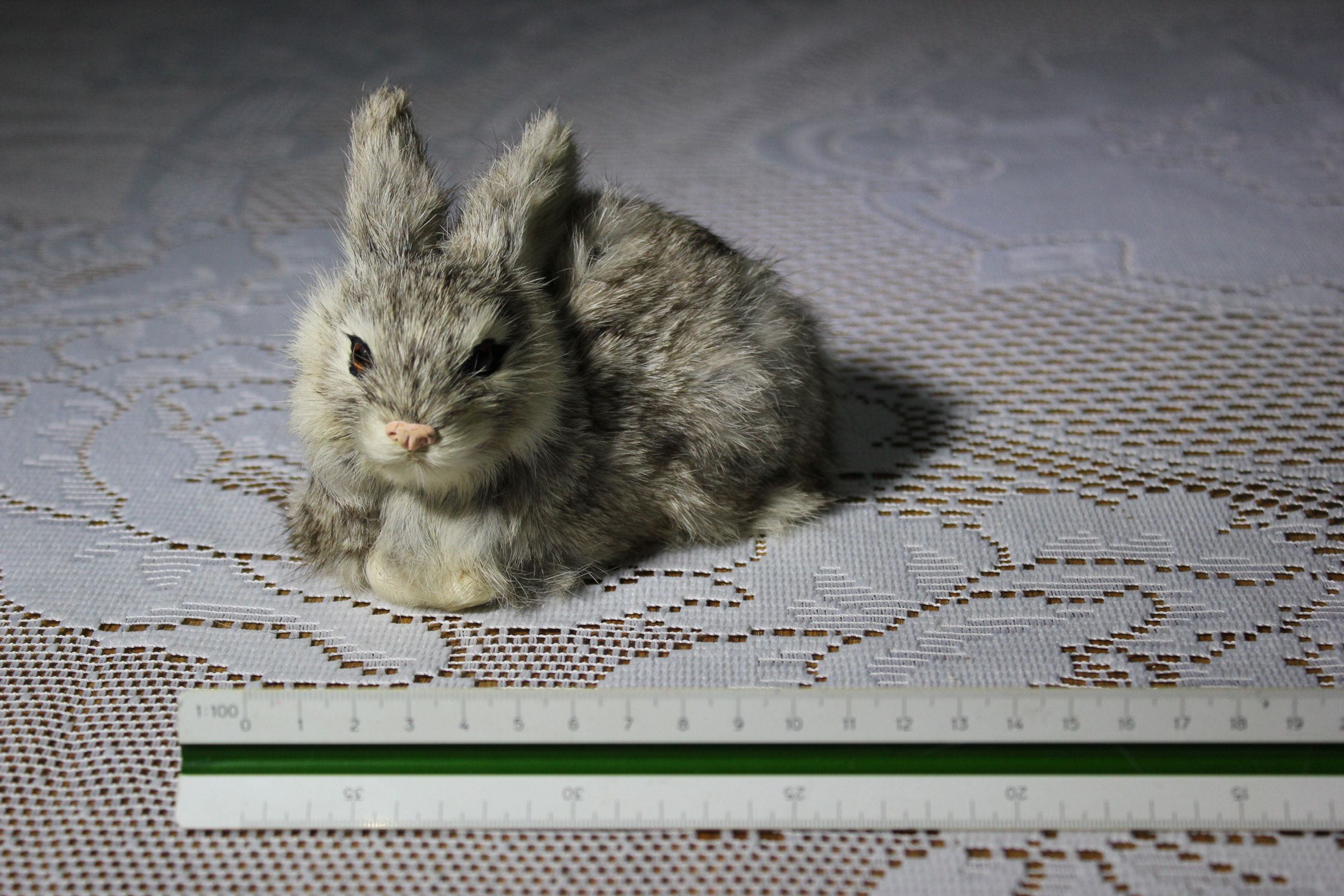 Realistic Rabbit Figure