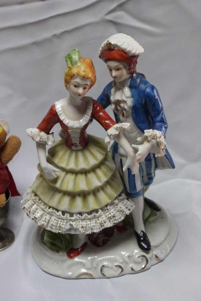 Thumbnail: PORCELAIN FIGURINE SEE DETAILS