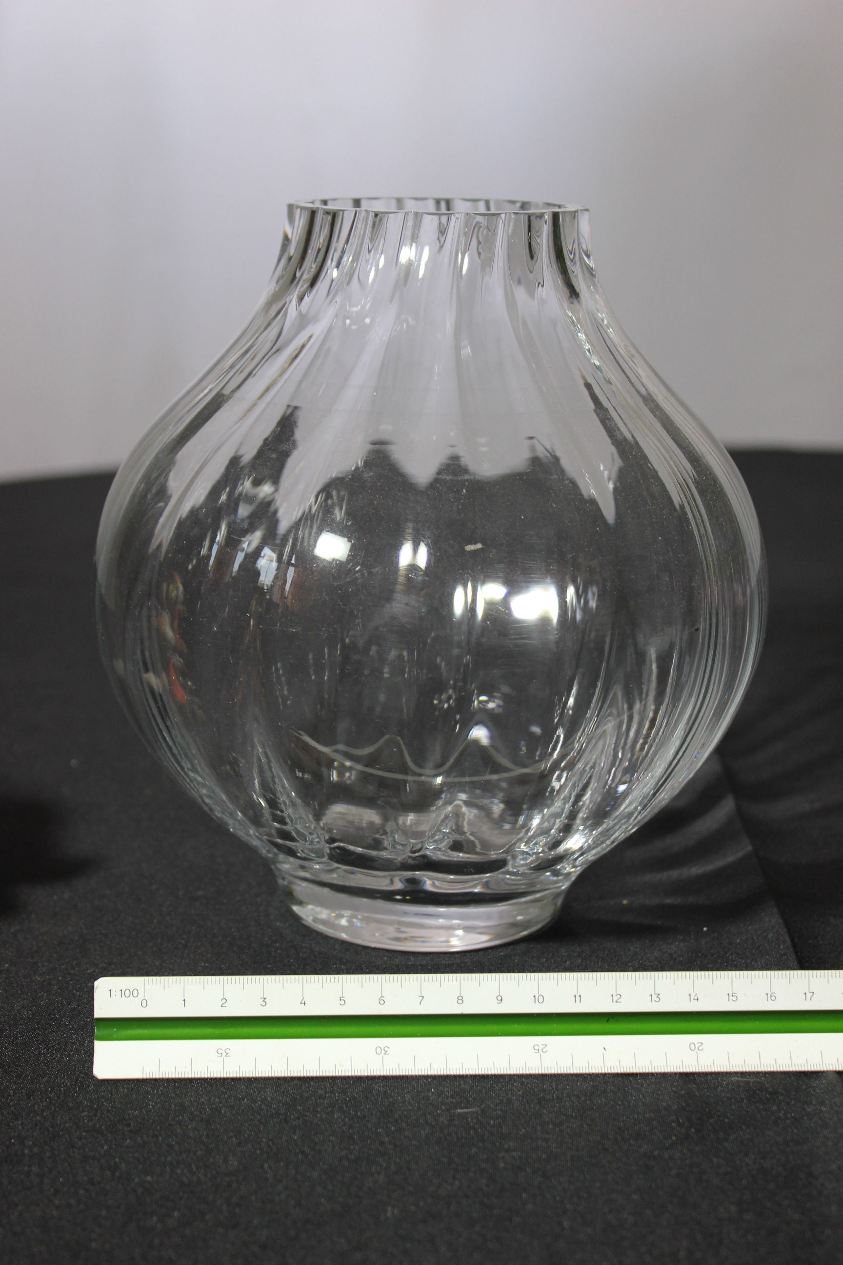 Lennox Glass Bowl Pumpkin Design