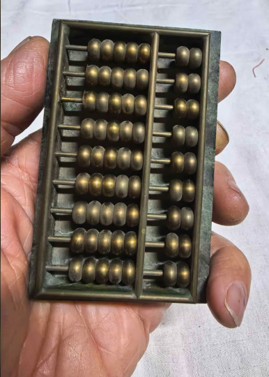 Brass - Abacus desk
