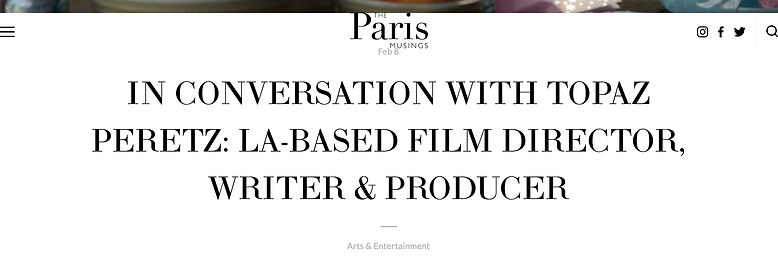 The Paris Musings Article