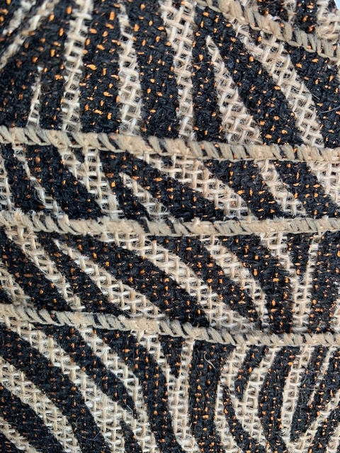 Thumbnail: burlap ribbon witch hat decor