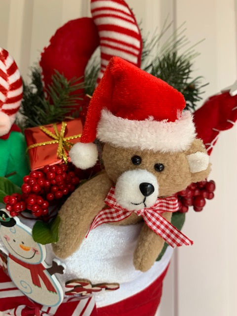 Thumbnail: Santa hat xmas  red white decor