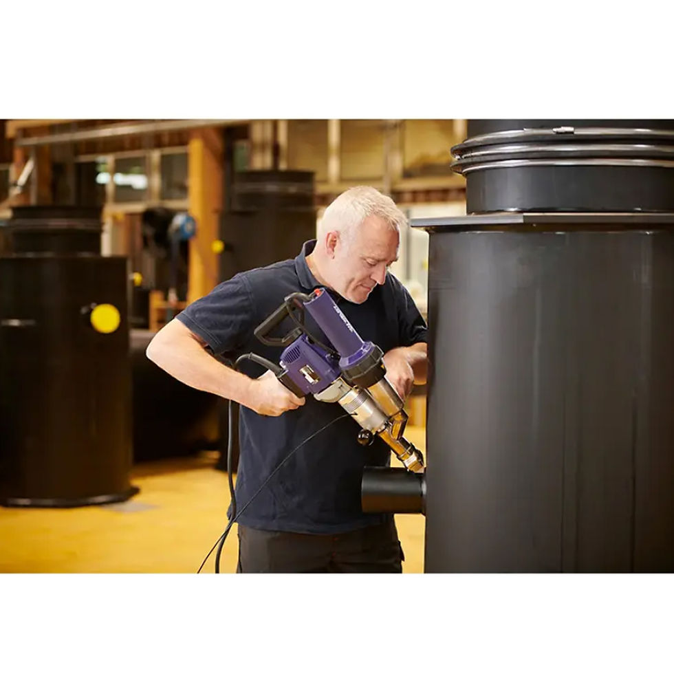 Miniatura: Extrusora de soldadura HDPE 3,000W - WELDY Booster EX3 de alta calidad