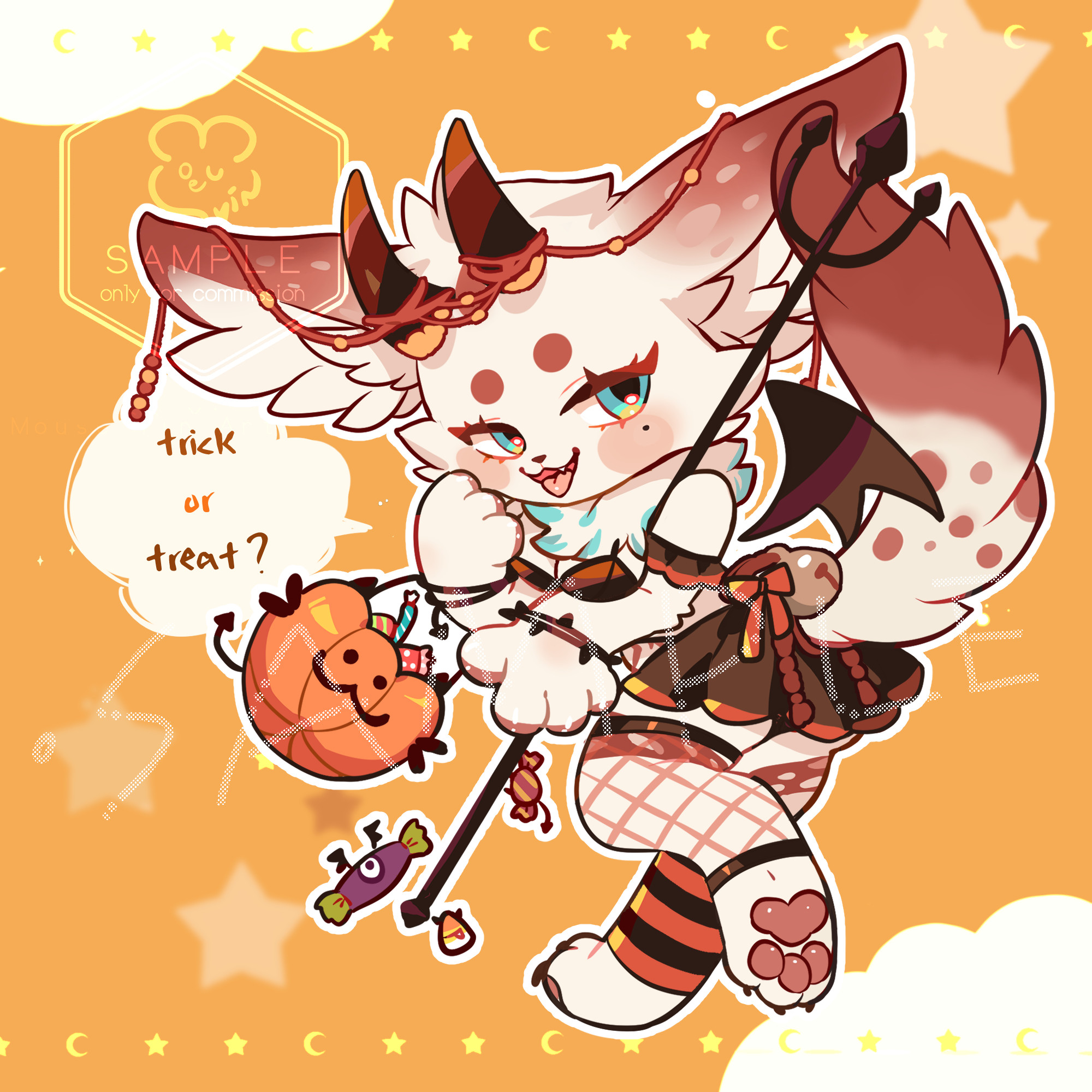 🎃萬聖節搗蛋🎃(Little Demon)