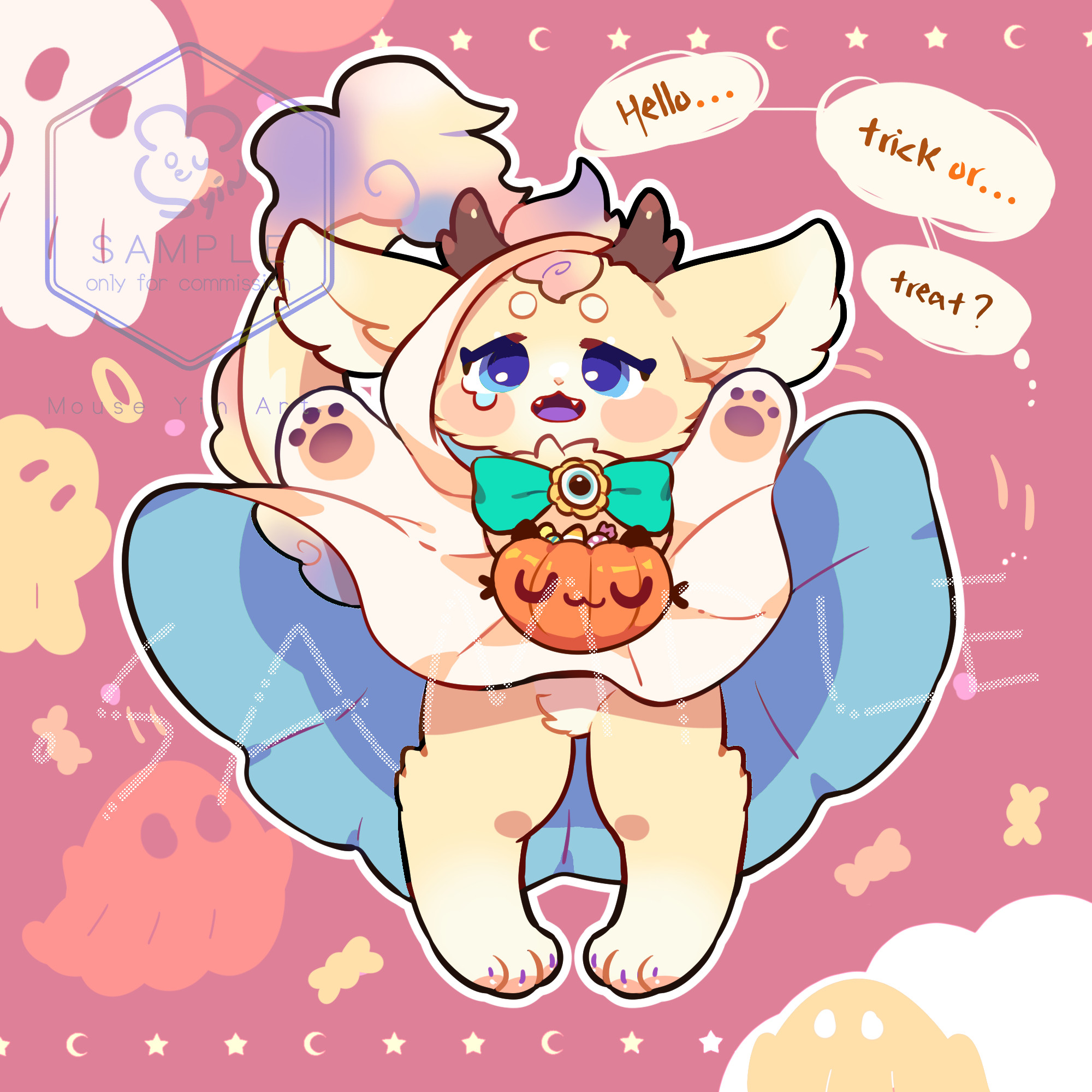 🎃萬聖節討糖🎃little ghost