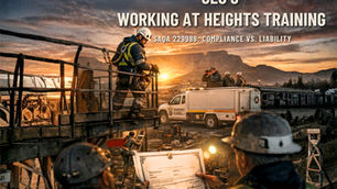 The CEO’s Guide to Working at Heights Training Cape Town SAQA 229998: Compliance vs. Liability