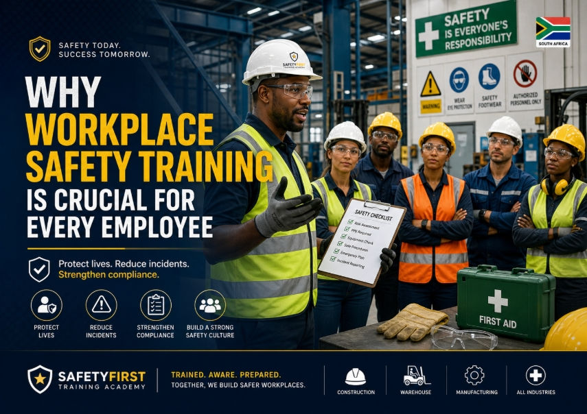 "Cape Town Workplace Safety Training – SAQA‑Accredited Health & Safety Courses for South Africa’s Workforce   Swift Skills Academy empowers employees with industrial safety briefings, PPE compliance, and OHS Act alignment. Our accredited health and safety training in Cape Town is designed to reduce workplace incidents, strengthen compliance culture, and certify teams nationwide"