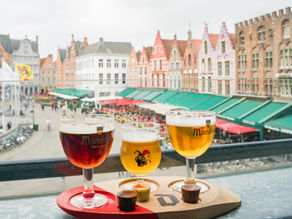 3 verres de bières belge