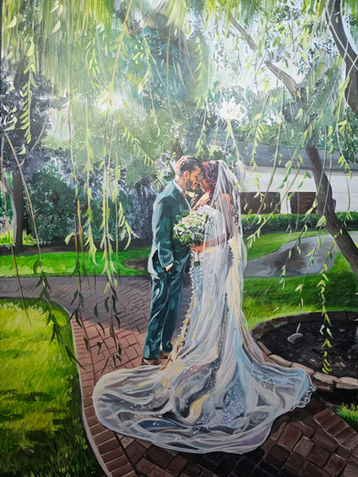 Live Painting of First Look at The Springs, Cyrpress