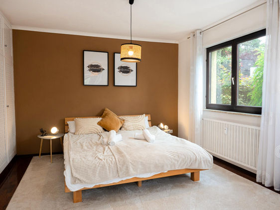 Ferienwohnung Lichtenfels Schlafzimmer