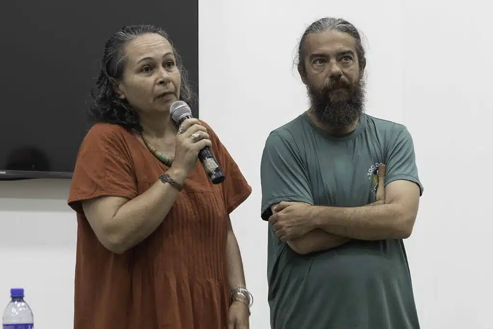 Alcione Corrêa e Marcos Fantini ativistas e ambientalistas que atuam em defesa da Serra da Chapadinha