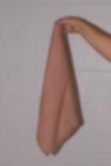 Dusky Rust Pink Linen Napkin
