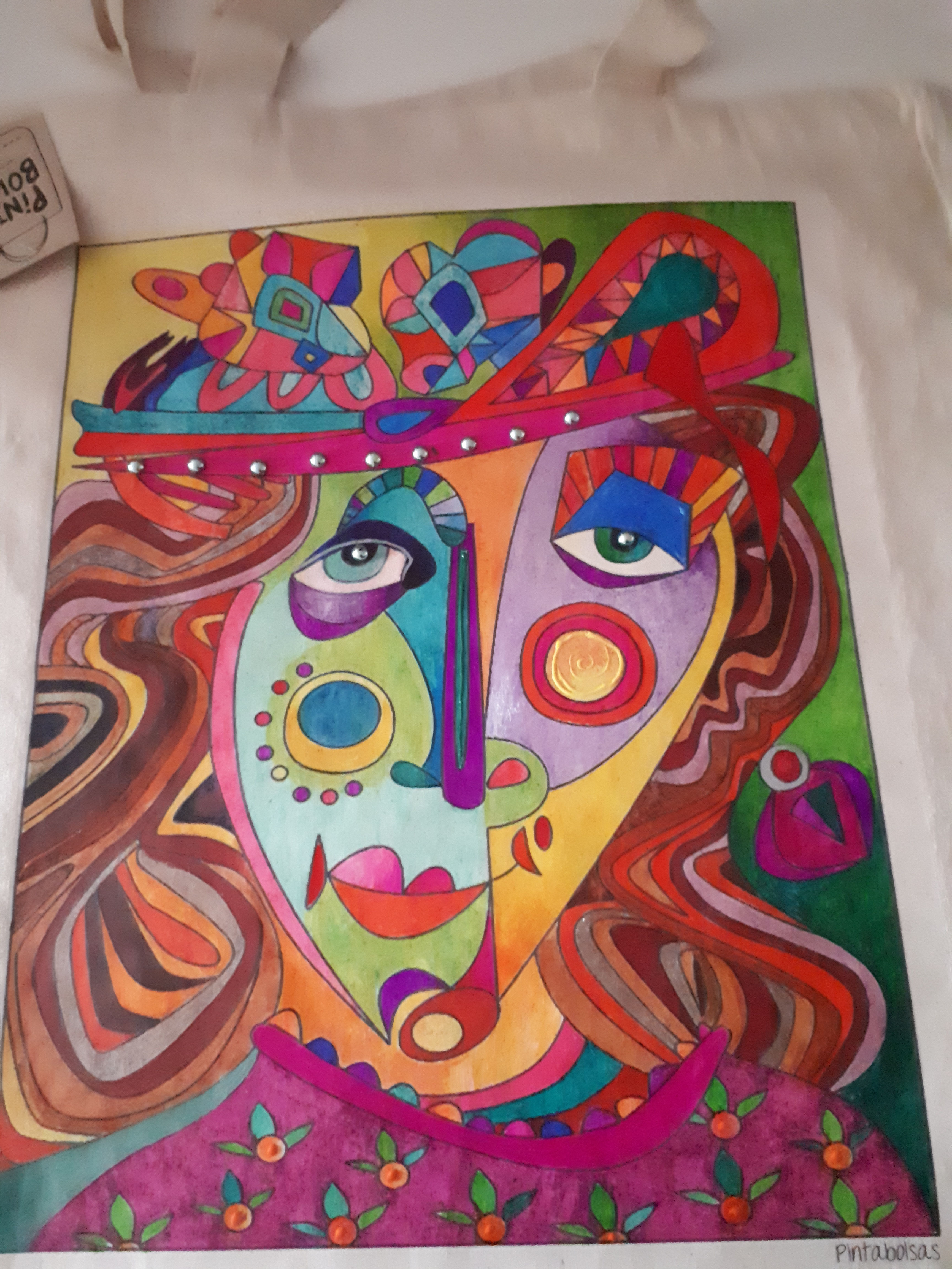 Bolsa mediana con cordón Nº50