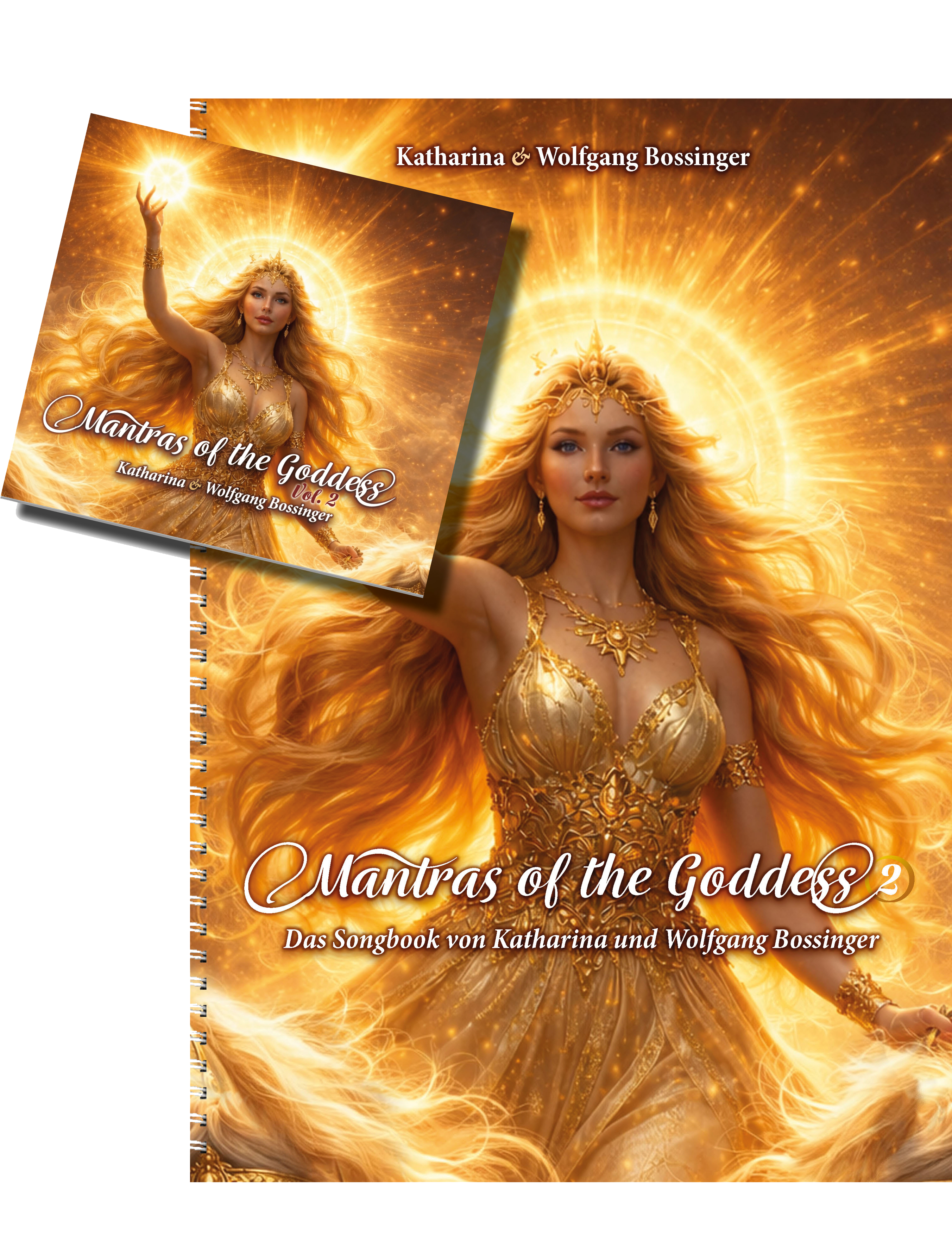 Sparpaket: Mantras of the Goddess 2 - Liederbuch und CD