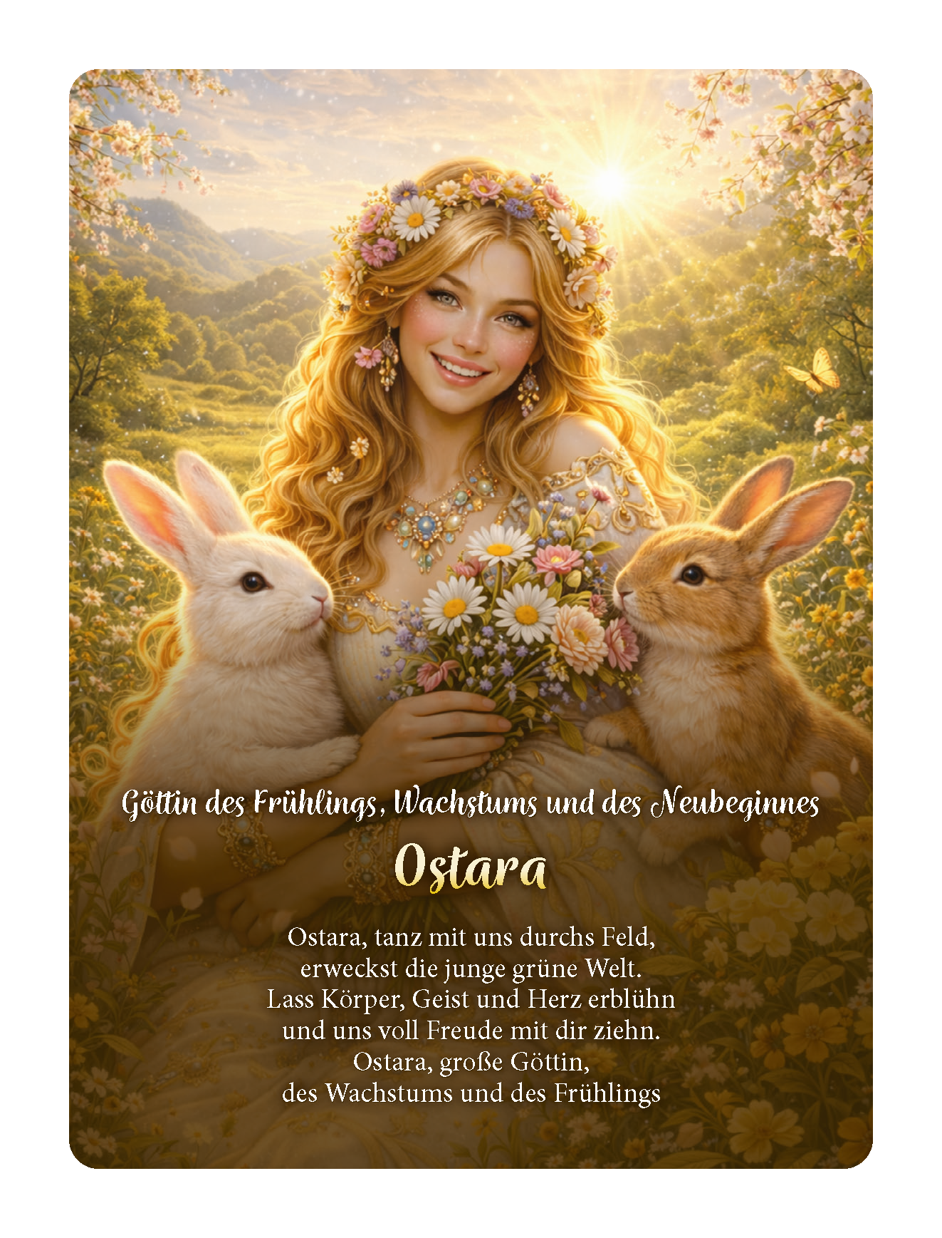 Ostara - Göttin des Frühlings, Wachstums und Neubeginns - Einstimmungsmeditation