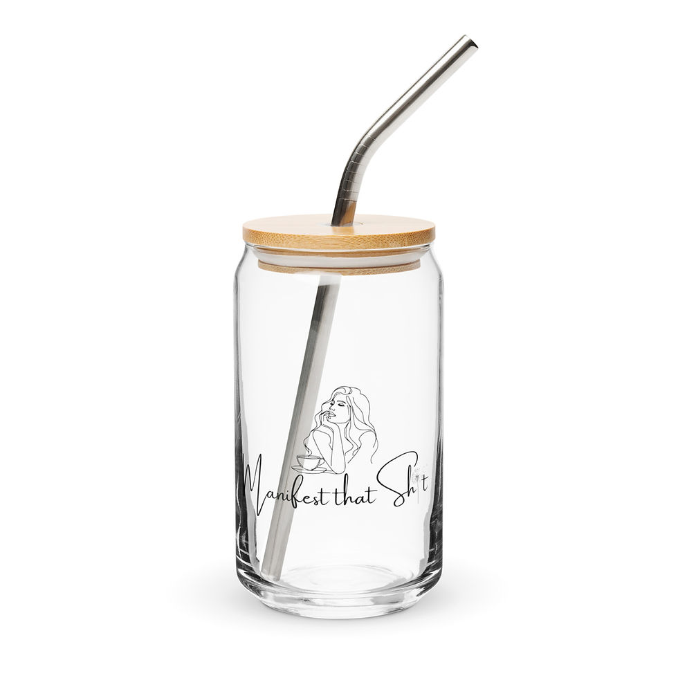 Thumbnail: Manifest that Shit Can-shaped glass