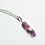 Thumbnail: Chevron Amethyst Point Necklace