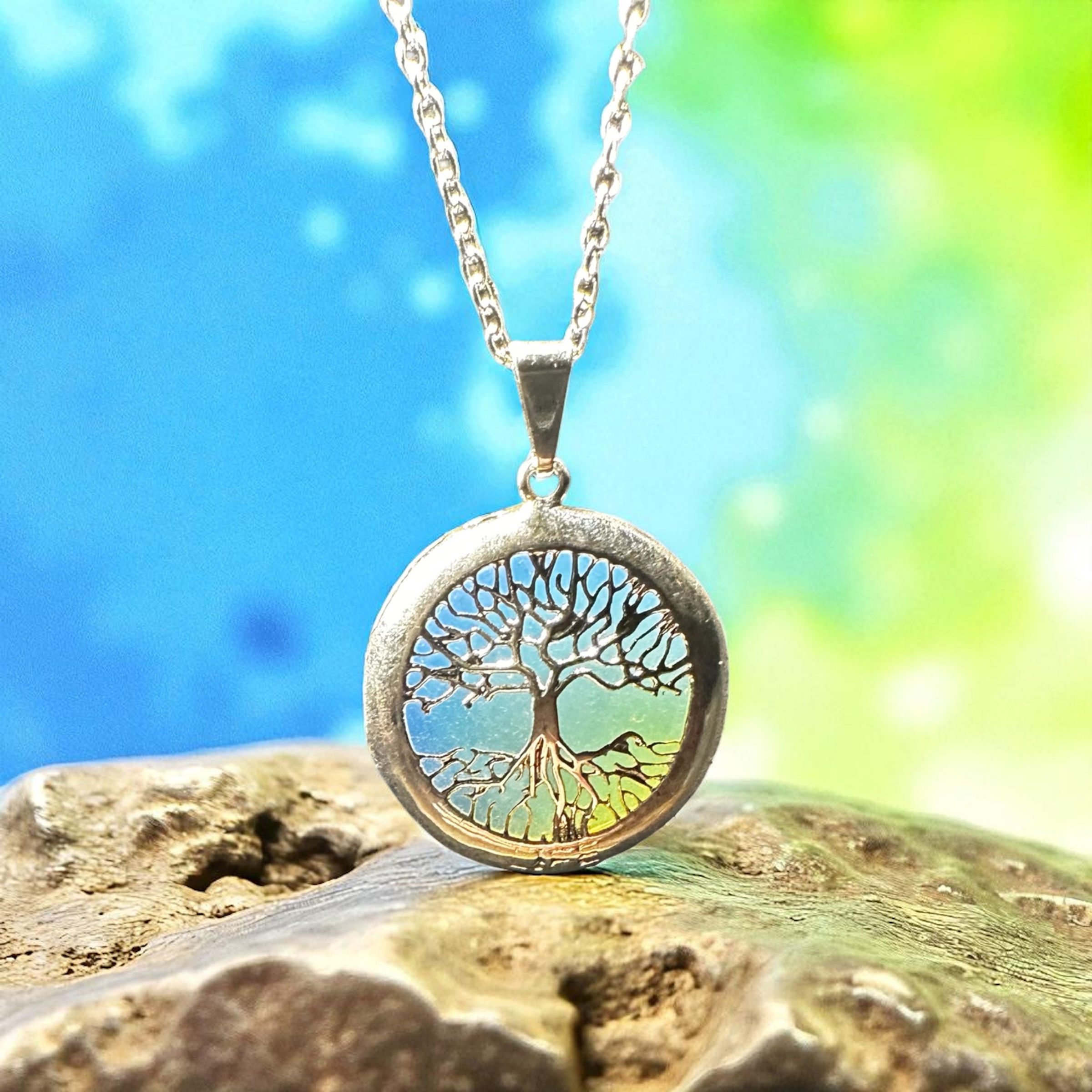 Opalite Tree of Life Pendant