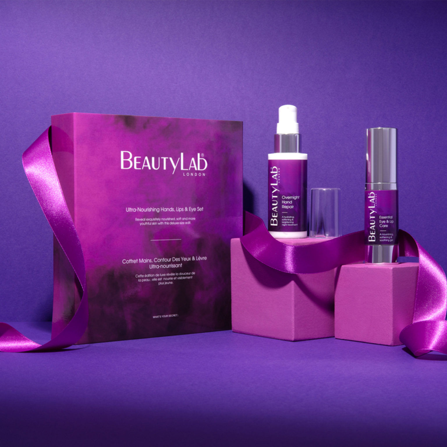 BeautyLab Ultra-Nourishing Hands, Lips & Eye Set