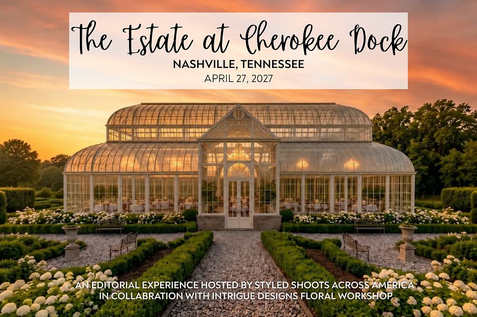 Nashville Styled Shoot (with Intrigue Designs!)
