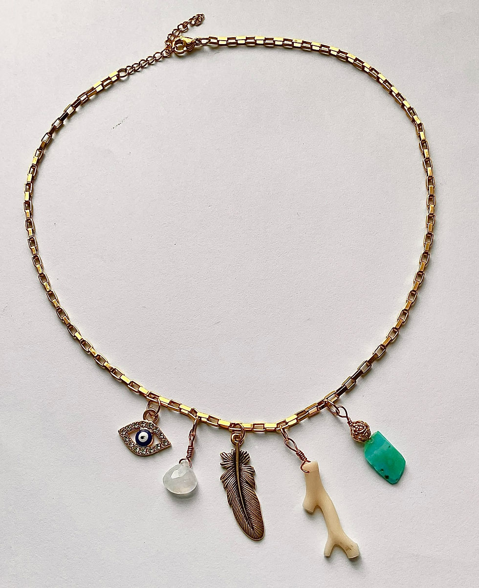 Thumbnail: Good Luck Charm Dangler Necklace
