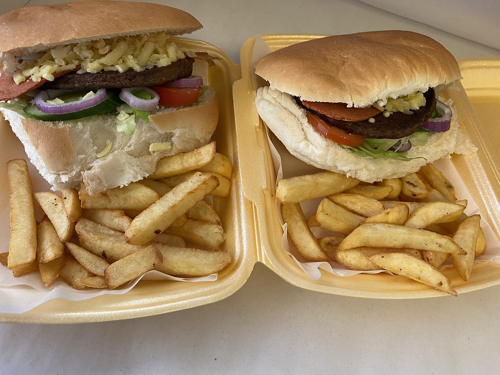 Arranged Food and Objects