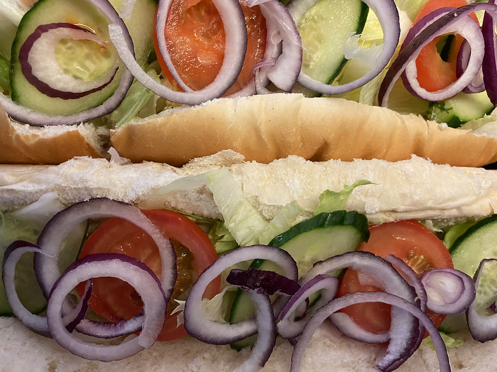 Arranged Food and Objects