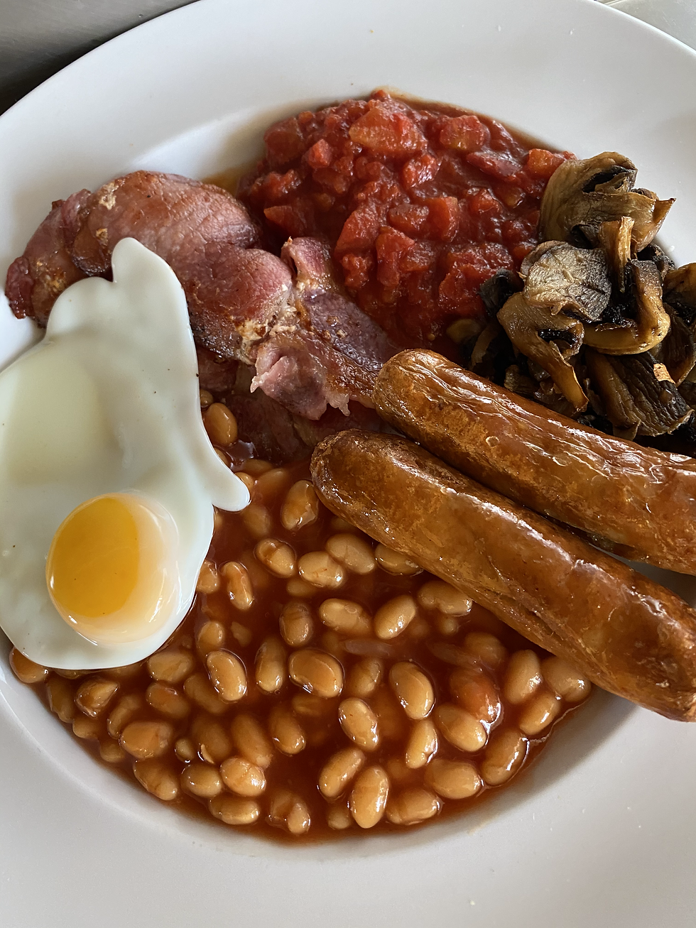 Arranged Food and Objects