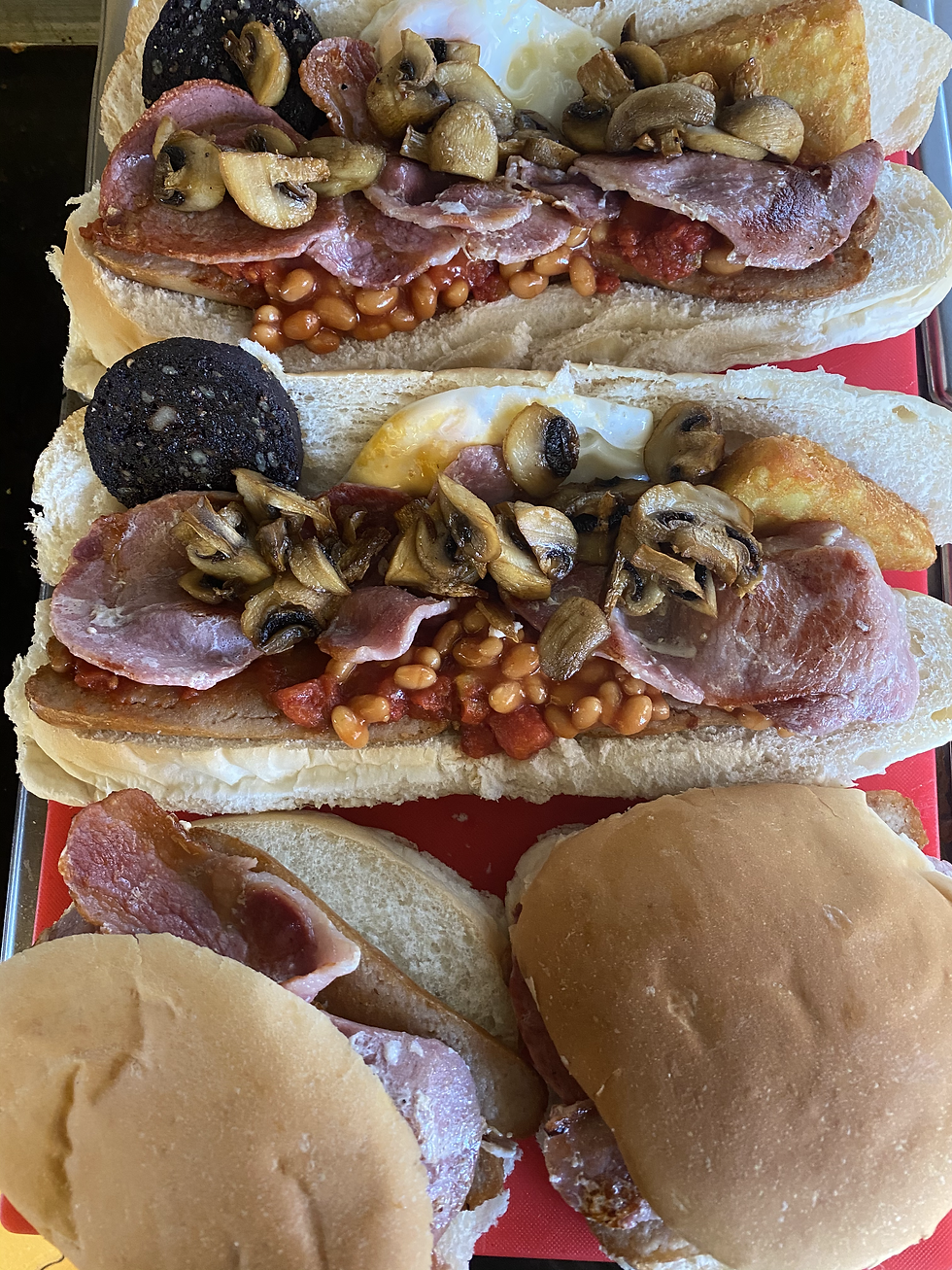 Arranged Food and Objects