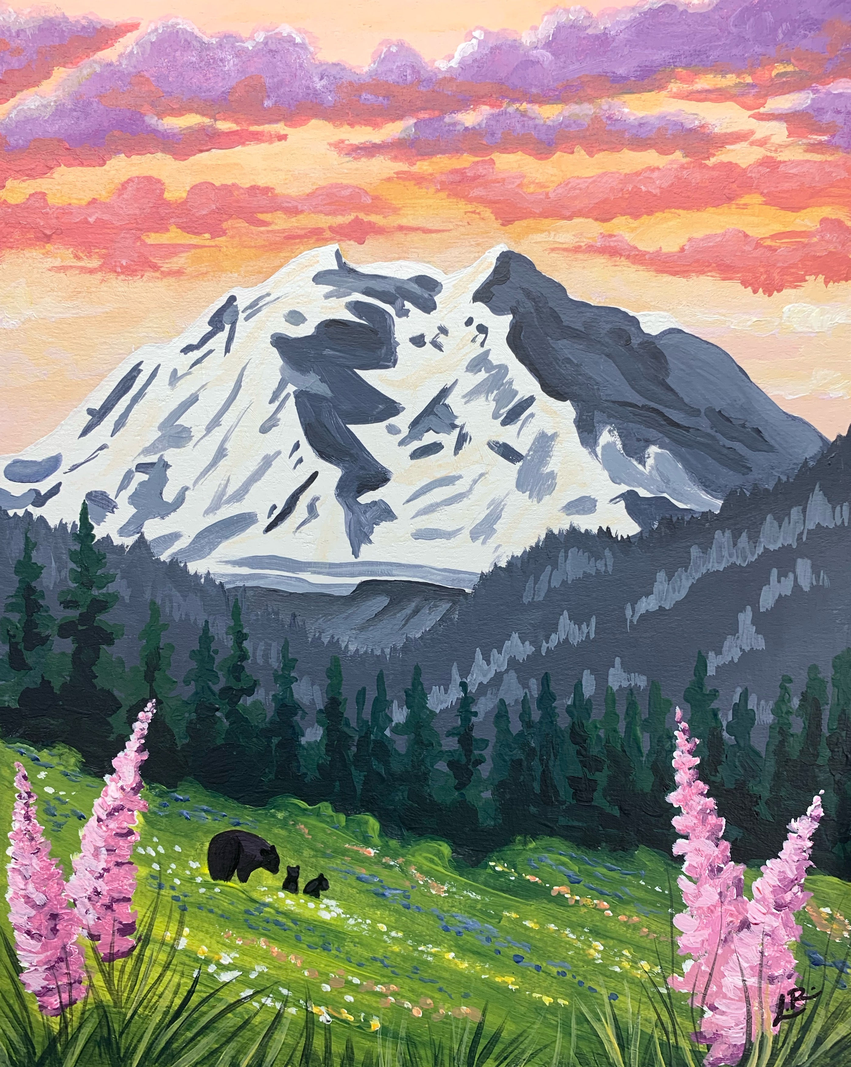 Denali National Park - Giclée Art Print
