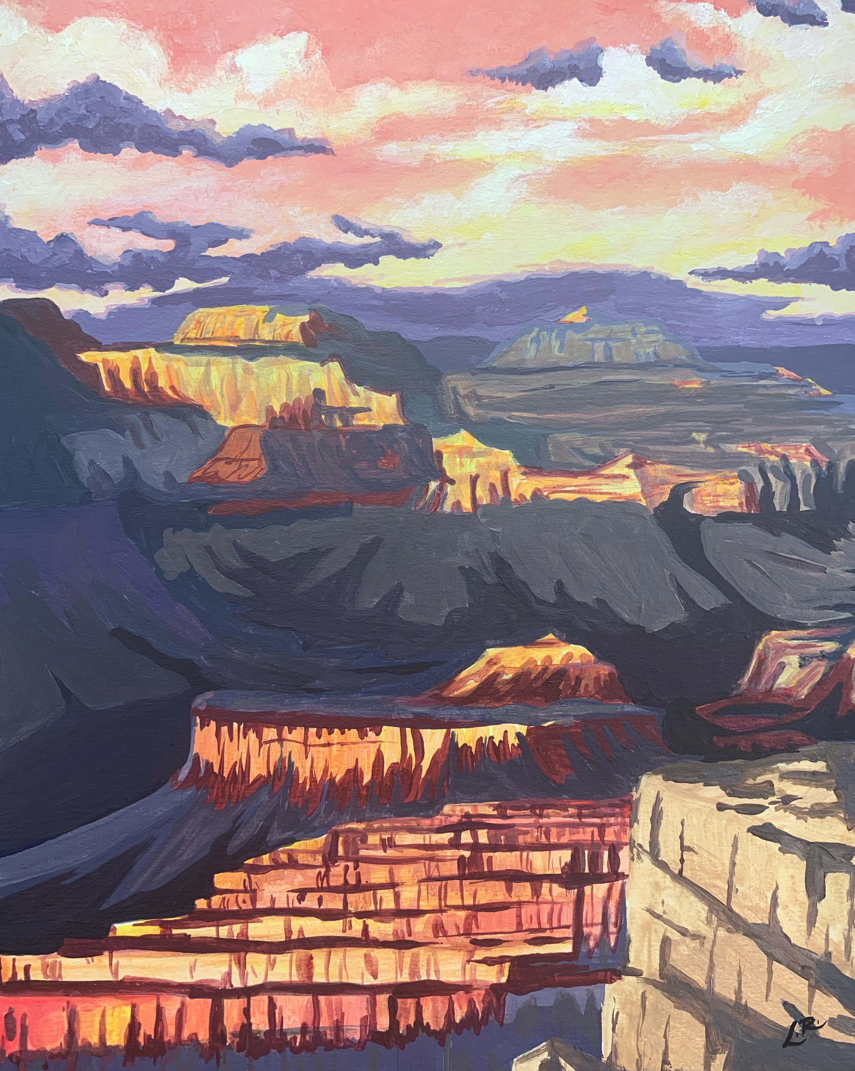 Grand Canyon National Park - Giclée Art Print